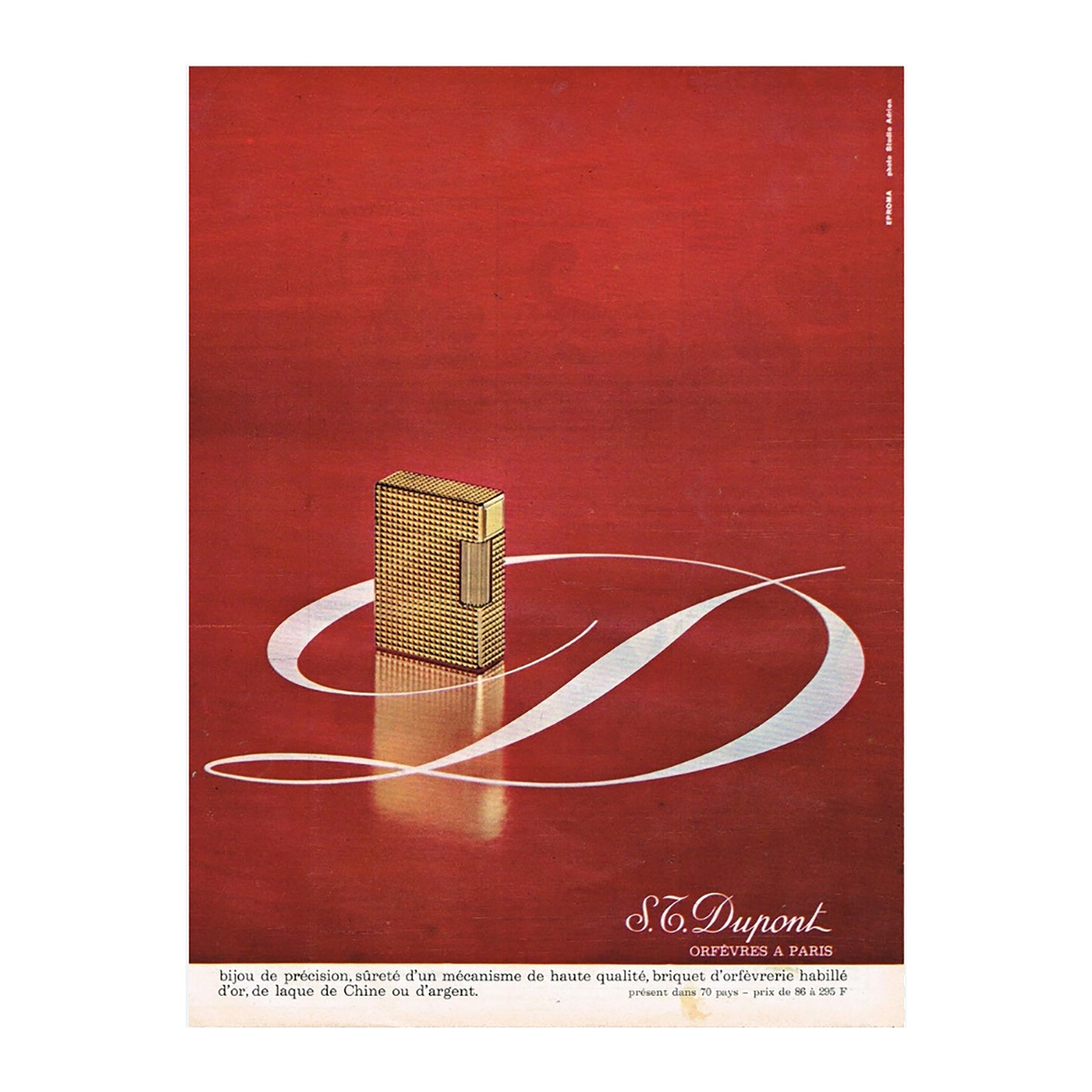 DUPONT | ZAPALNICZKA | Lata 70.
